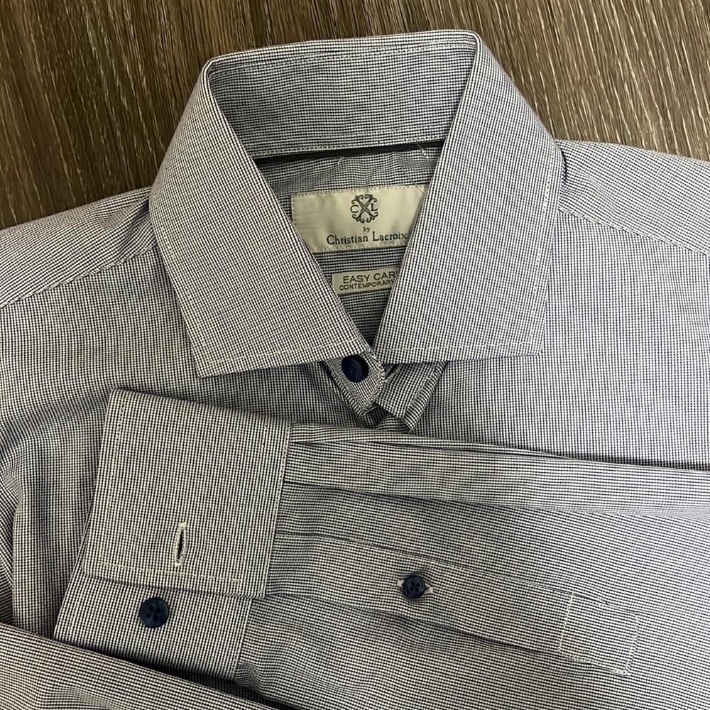 Blue Checkers shirt band new !